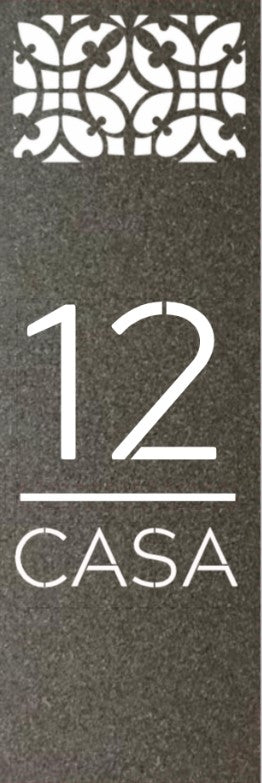 Placa Numérica - Arabis Ornamental