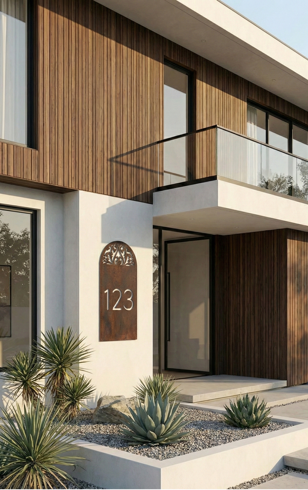 Placa Numérica - Venizia Clássica