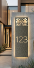 Placa Numérica - Arabis Ornamental