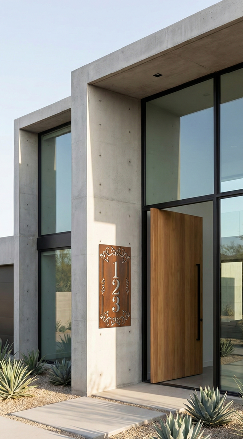 Placa Numérica - Provenza Clássica