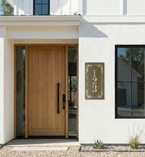 Placa Numérica - Provenza Clássica