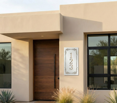 Placa Numérica - Provenza Clássica