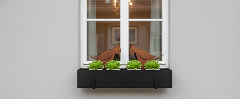 Escultura Jardim - Pássaros Orgânica