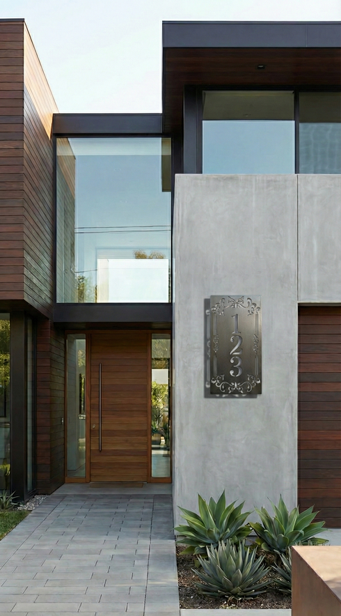 Placa Numérica - Provenza Clássica