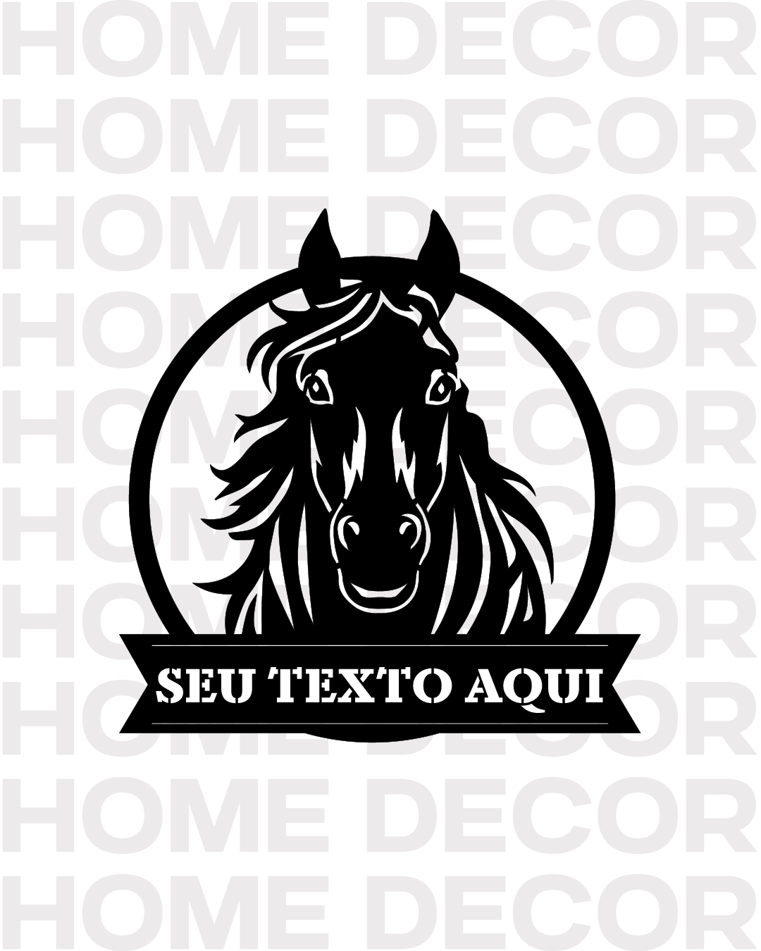 Placa Cavalo
