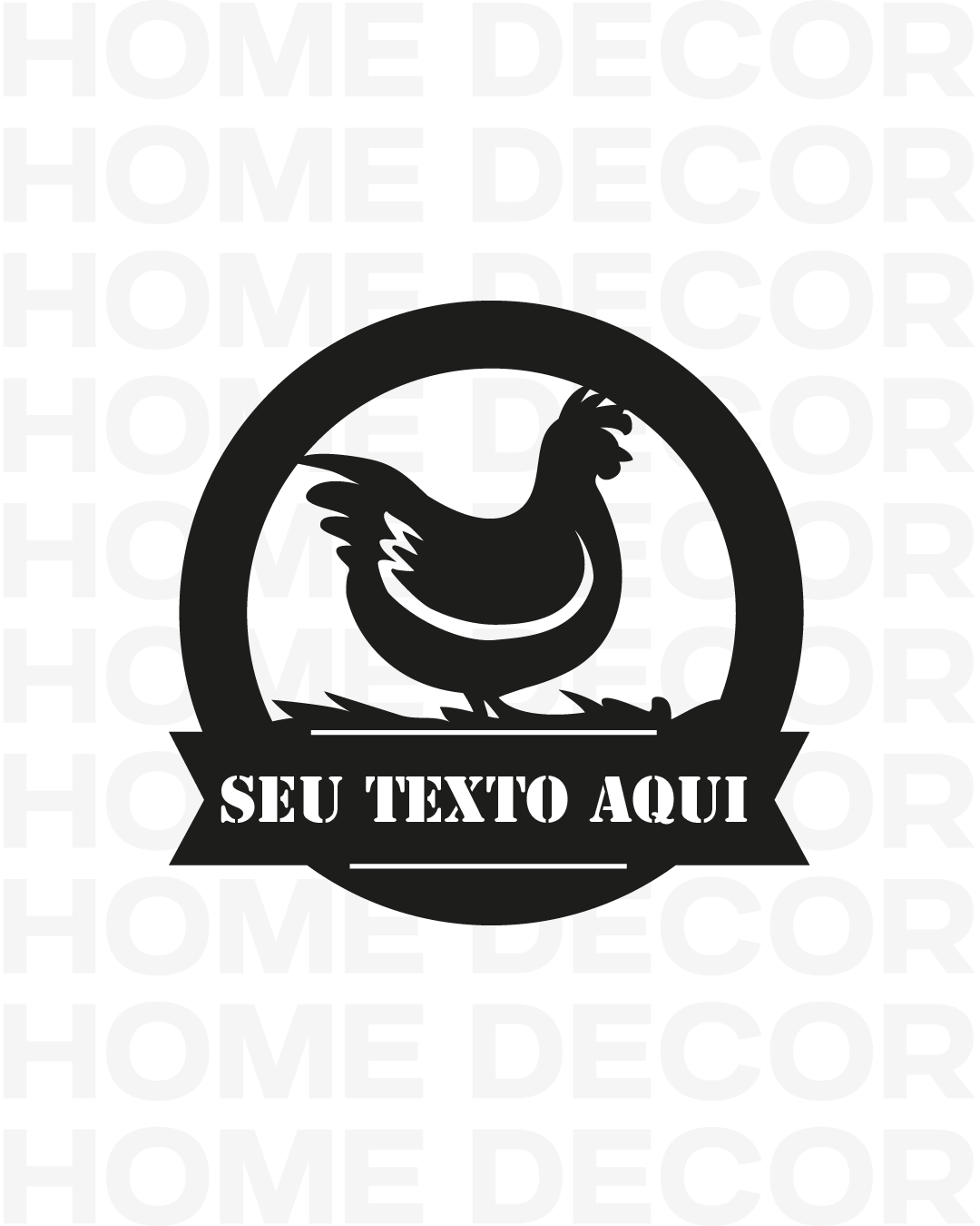 Placa Galinha