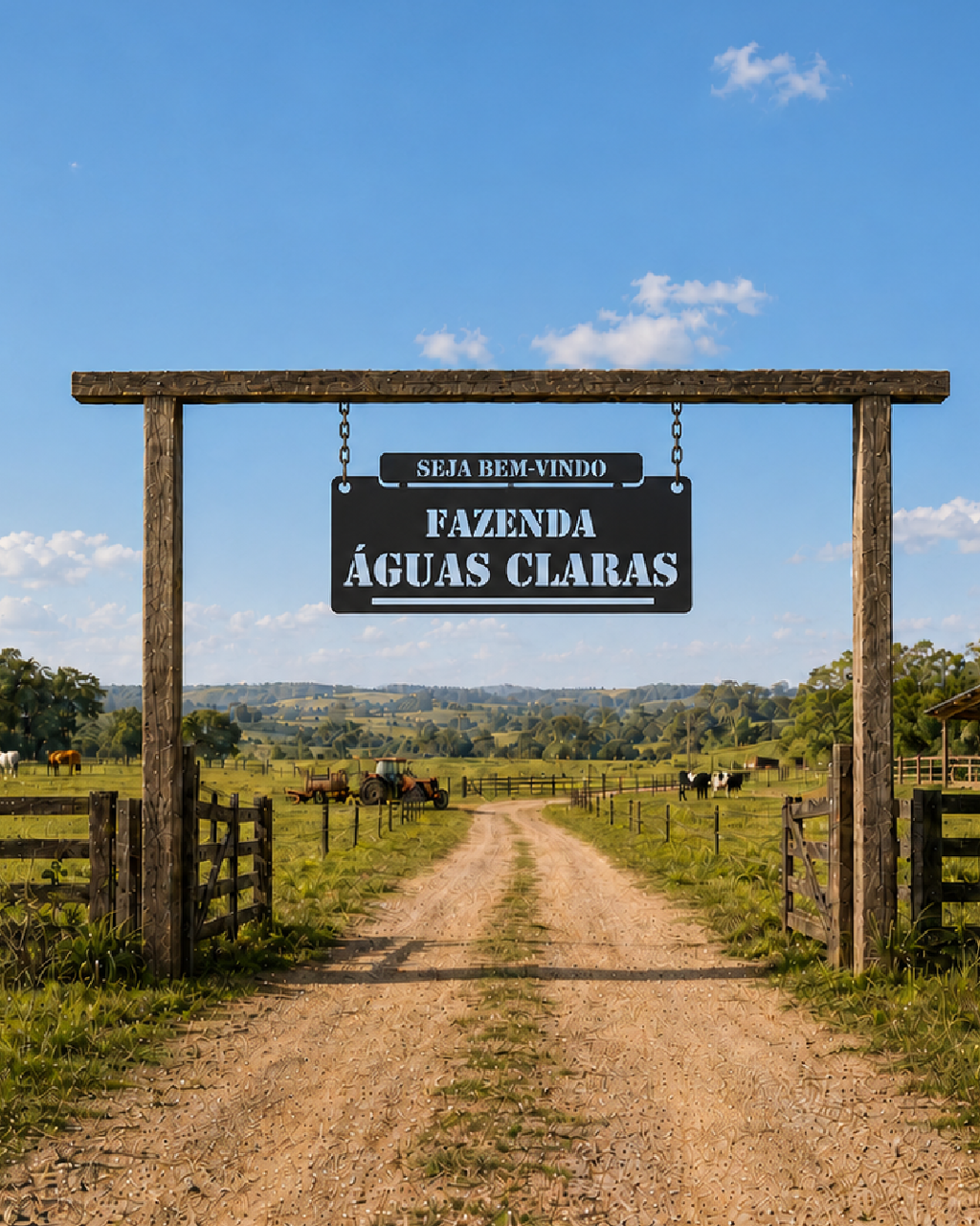 Placa Fazenda - Tradição